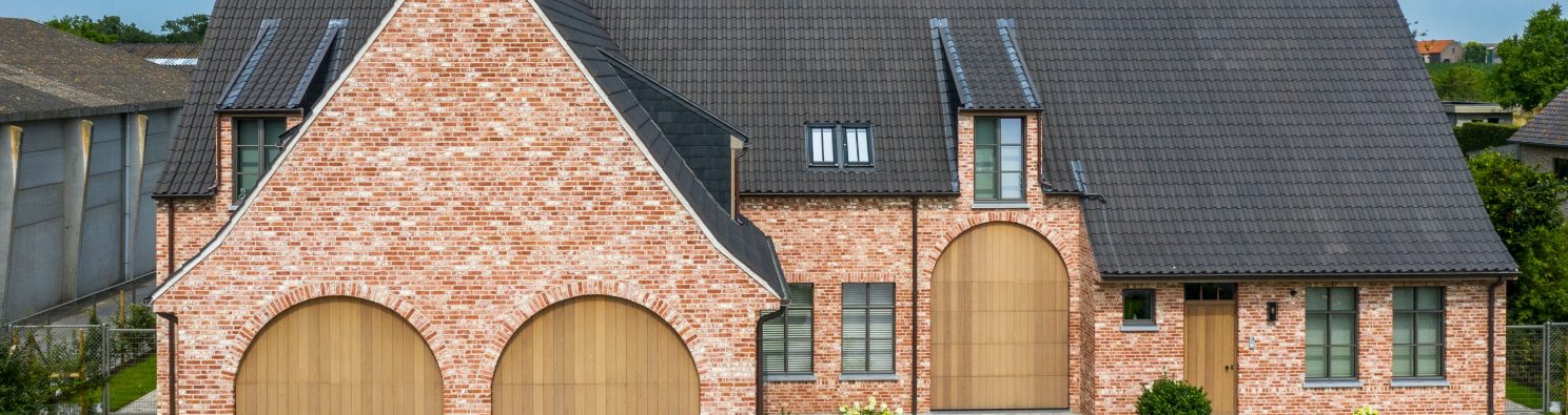Nieuwbouw 3 gezinswoningen in Boezinge
